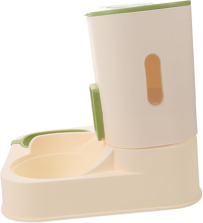 Automatic Pet Food Water Dispenser Large Safe No Spill for Dogs Cats Pet Stores Easy to Clean