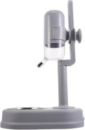 Dual-use Dog Water and Food Bowl Dispenser with Stainless Steel Bowls Hanging Feeder for Small Puppies and Cats Automatic Pet Drinking Fountain