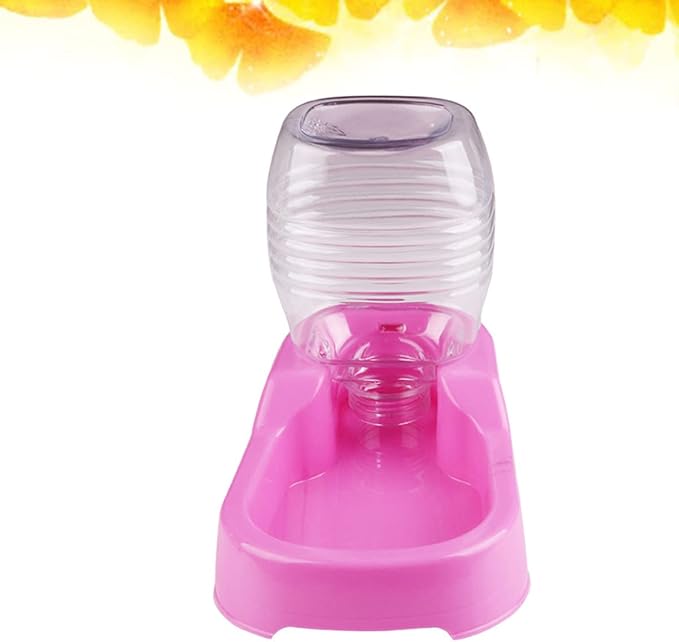 3pcs Pet Water Feeder Bowl for Dogs and Puppies Non- Design Smooth Safe Materials for Home and Pet Shops Color