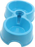 Automatic Pet Feeder and Water Dispenser with Bottle Attachment for Dogs and Cats Durable Slow Feeder Dog Bowls for Hydration and Mealtime Convenience