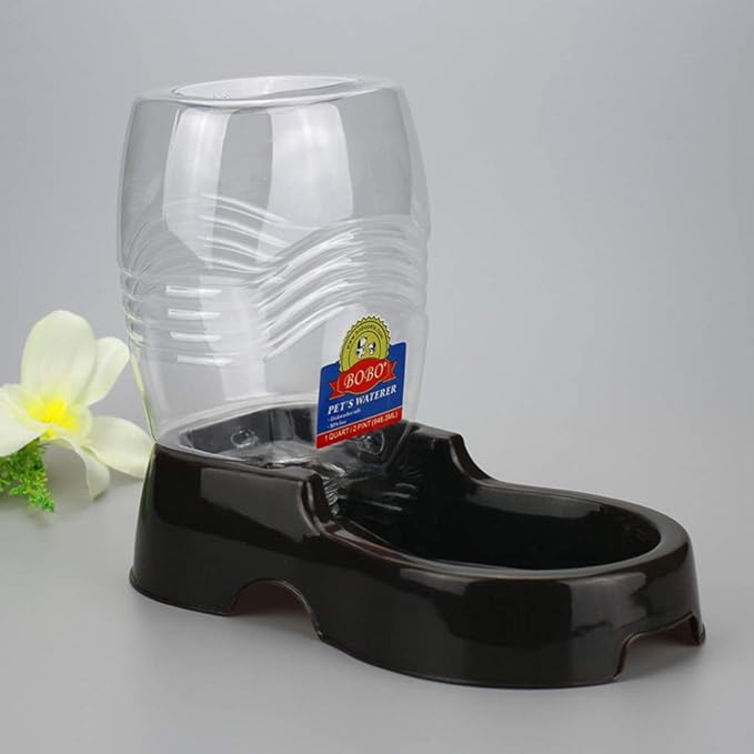 Pet Water Fountain Automatic Waterer Dish Bowl Feeder Dispenser for Dog Water Bowl