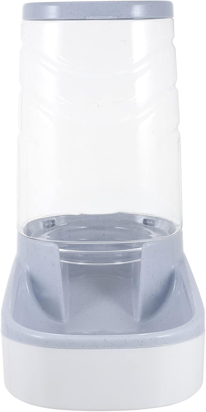 Mipcase Automatic Pet Feeding Tool Large Capacity Feeder 3.8l Dispenser Clear Bowl for Pet Food Storage