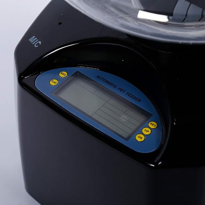 feeders 5.5 L Recordable Intelligent Automatic Feeder Pet Drinking Fountain Dog Regular Meals Quantitative Tub (Cats and Dogs Generic)