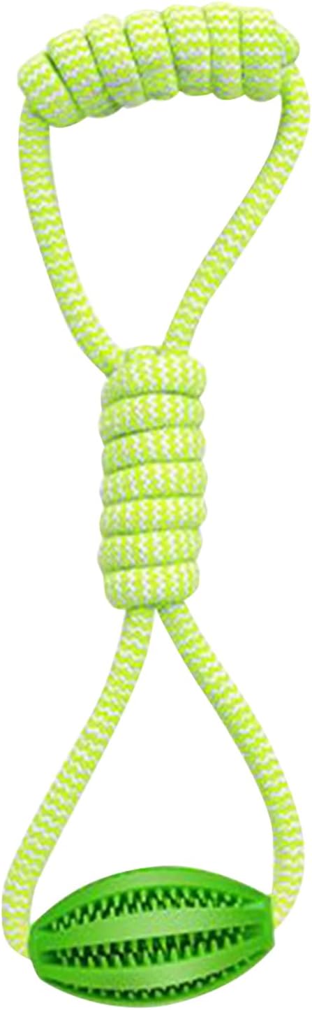 Dog Rope Ball Toy - Large Breed Dog Toy | Pet Interactive Rope Ball | Ropes Balls Dogs Large Breed | Interactive Food Dispenser String | Cotton Knot, Pet Chew Supplies for Easy Throwing
