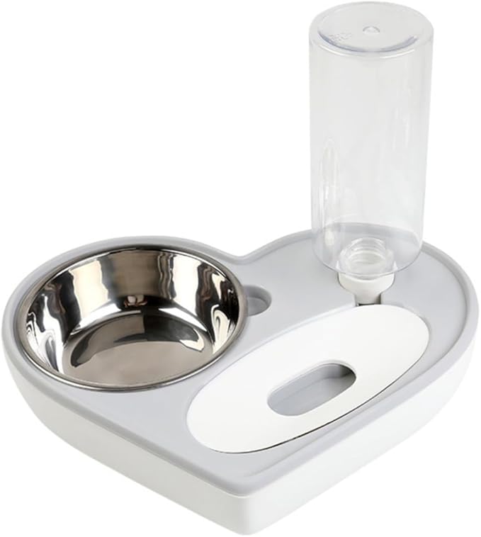 Pet Drinking Supplies Automatic Water Bowl Dog Cat Feeder Heart Design