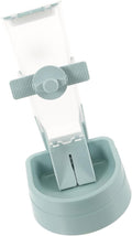 UPKOCH 2l Hanging Automatic Dog Feeder with Bowl, Pet Cage Feeder for Puppies and Dogs, Sky, Gravity-Operated Food Dispenser for Kennel Use