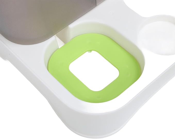Dogs Cats Food Feeder,Pets Automatic Feeder and Waterer Set Travel Supply Feeder Water Dispenser 2 in 1 Self Feeding Bowl Cat Automatic Feeder for Dog Cat Feeding Sation