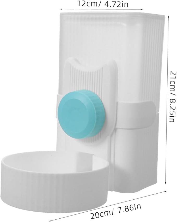 TOYANDONA Dog Water Dispenser Automatic Puppy Water Feeder with Compact Hanging Design for Pet Cages Wire Space Easy Install pet Water Supply