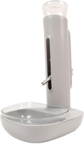 Automatic Dog Water Bowl Dispenser For Cat Pet Animal,Dog Standing Water Dispenser Bowl Automatic Detachable Pet Drinking Feeder for Dogs Cats 680ml