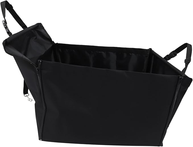 Pet Seat Cushion Breathable Dog and Cat Basket Comfortable Car Seat Cover for Pets Open Design for Reinforced Structure for Stability for Backseat Travel