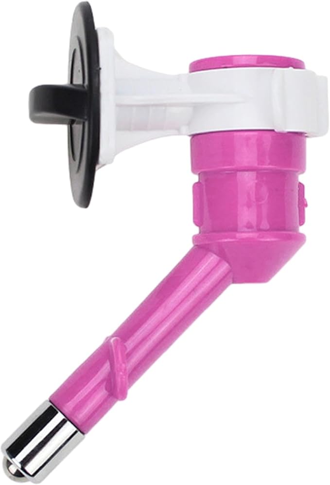 Water Nozzle for Dogs - Heavy Duty Sturdy Pet Drinking Nozzle | Multifunctional No-Drip Water Dispenser Fountain Reusable Automatic Dogs Feeder for