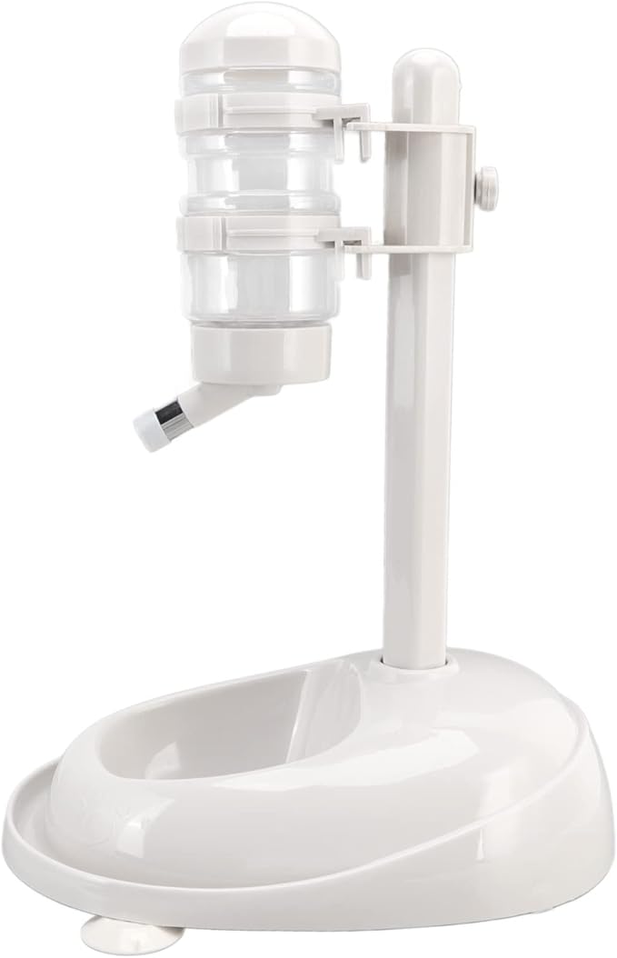 Zerodis Pet Bowl Water Dispenser Automatic Feeders Gravity Waterer Automatic Prevent Slip Detachable Feeder Adjustable Dog Standing for Puppy Cat Pet Bowl Water Dispenser Large Capacity