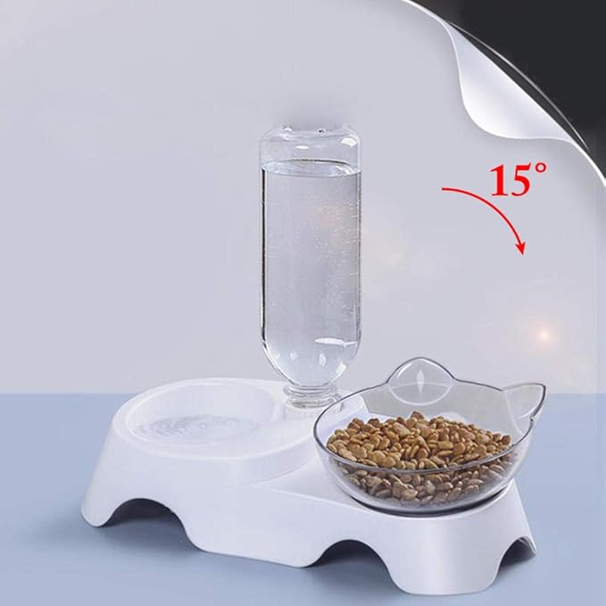 Pets Feeder Bowl Dog Dishes Plastic Anti Slip Pet Drinkers Cat Dog Automatic Feeder Drinking Pet Bowl Water Bowl for Pets Dog Automatic Drinkers