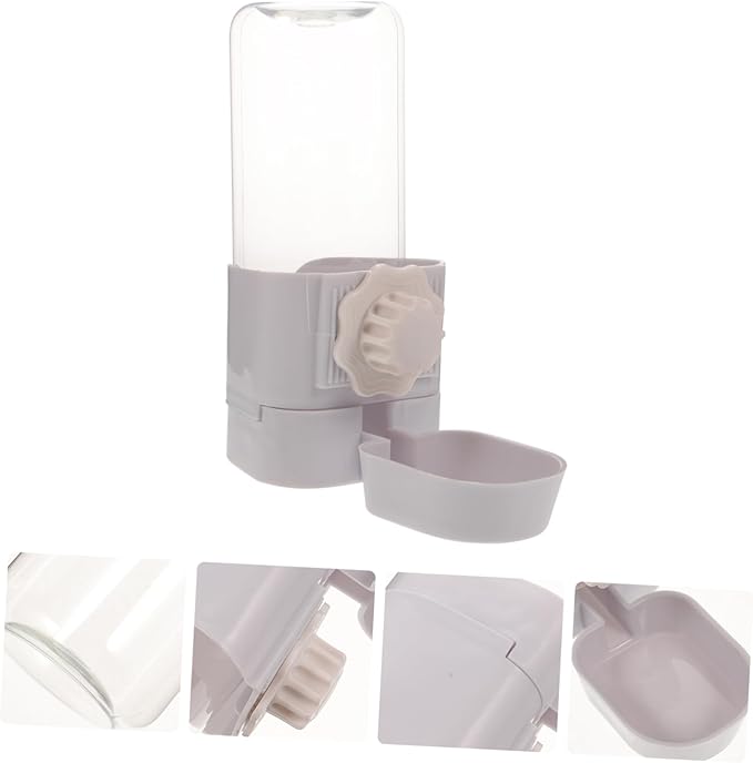 Mipcase Hanging Cage Drinker Bear Water Bottle Animal Drinking Bottle Pet Cage Hamster Feeder Dispensers Dog Automatic Water Dispenser Rabbit Water Bottle Water Feeding Tool
