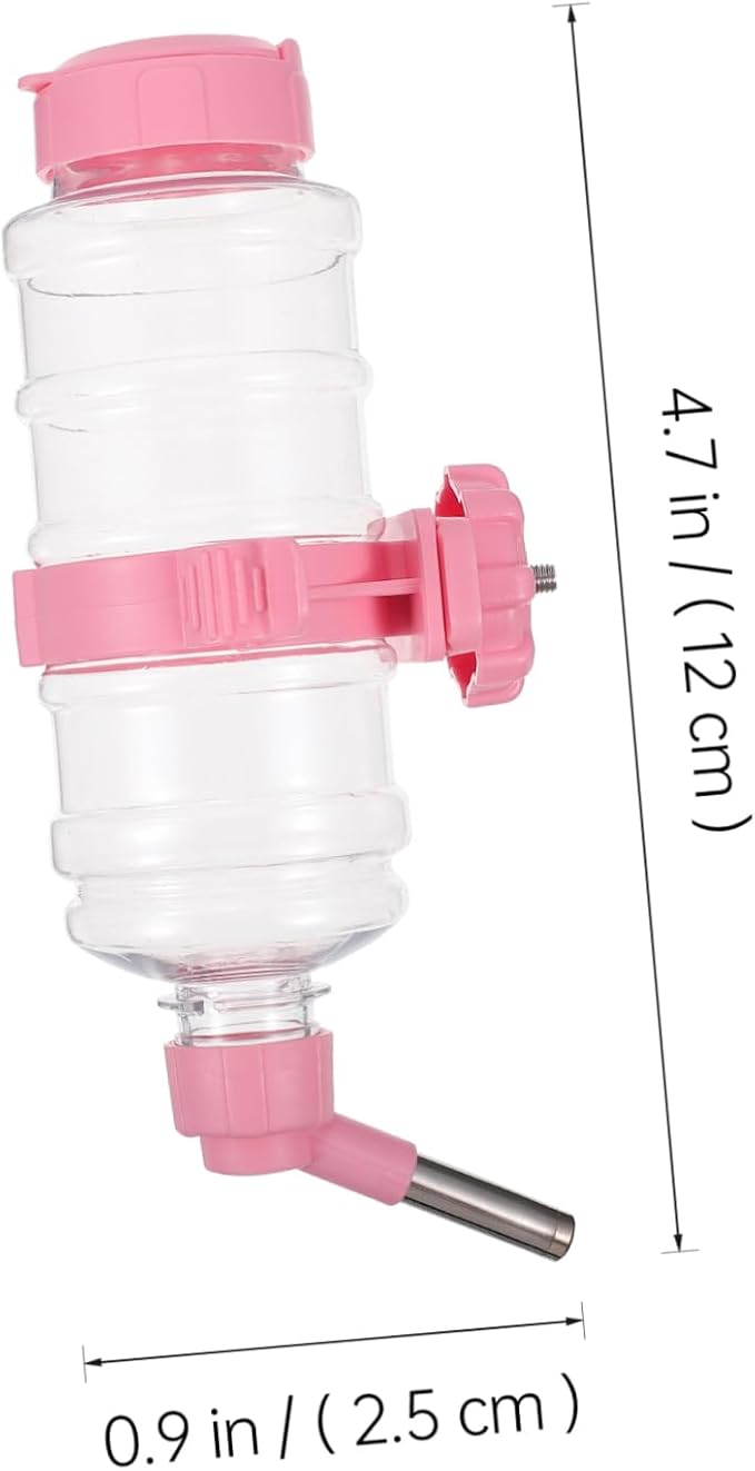 POPETPOP Automatic Pet Water Dispenser Feeder for Dogs Cats Rabbits Durable Easy to -Mounted Drinker for Daily Hydration