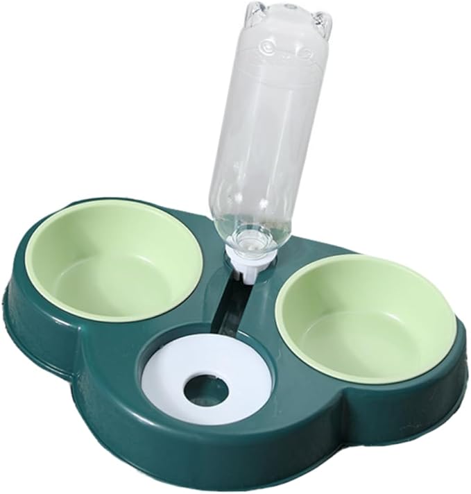 Detachable Pet Feeder Multi-Function Automatic Water Dispenser for Dogs and Convenient Food and Water Bowl for Home Use Durable and Easy to