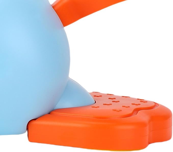 Brrnoo Interactive Feeder Toy for Dogs, Automatic Pet Food Dispenser Puzzle Toy with Training and Bonding Fun Large Capacity 8.46x4.52in (Blue)