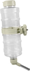 VANZACK Automatic Pet Water Dispenser Overflow Hanging Water Feeder for Dog and Cat Non Leak Design for Crate and Cage Use Easy Install and