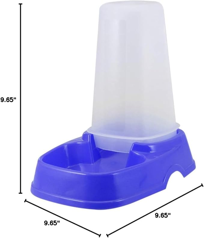 DOITOOL 2pcs Automatic Pet Feeder Dog Cat Food Dispenser Cat Dog Pet Feeder Automatic for Plastic Safe Easy to
