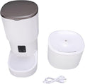 Smart Pet Food Dispenser Multifunctional Food Feeder and Waterer WiFi Remote Feeding Machine for Cat Dog