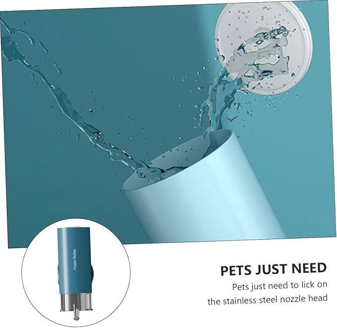 Mikikit Dog Water Dispenser Automatic Pet Feeder Hanging Waterer Pet Accessories for Dogs