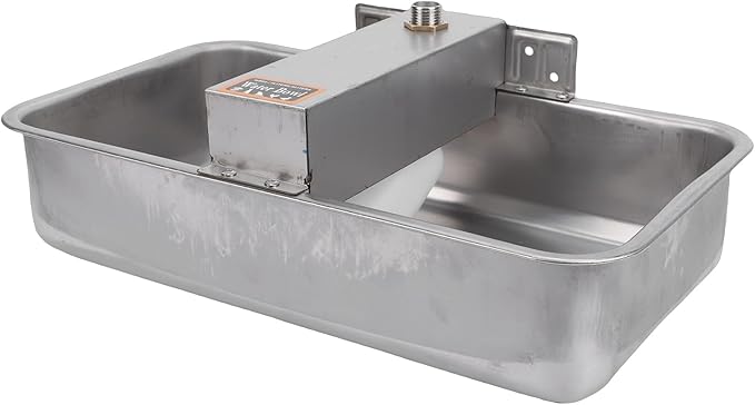 generic Dog Automatic Water Dispenser, Stainless Steel Pet Water Bowl with Continuous Design, for Dogs Cats and Other Pets