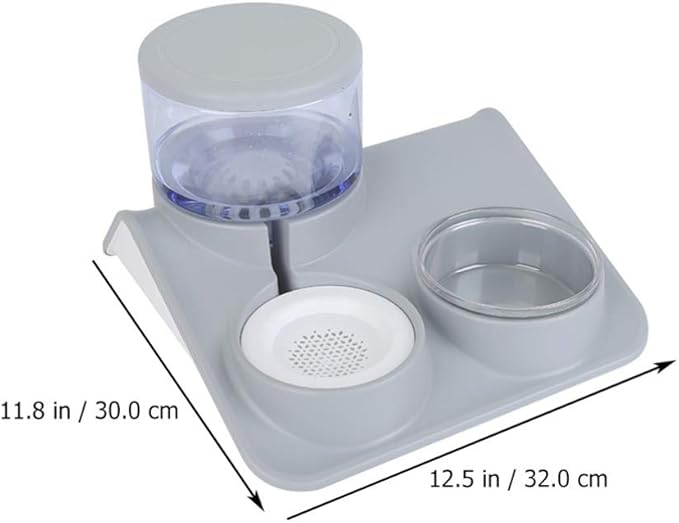 Balacoo Self-Filling Dog Water Bowl Pet Water Dispenser Automatic Feeder Large Capacity Easy to Clean