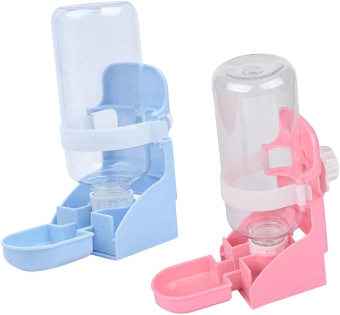 FRCOLOR 2pcs Pet Automatic Water Feeder for Cats and Dogs Unique Hanging Design Convenient Pet Drinking Tool Smooth and
