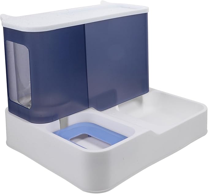 Sosoport Sturdy Pet Drinking Feeder Automatic Pet Waterer Bowl Filter for Small to Medium