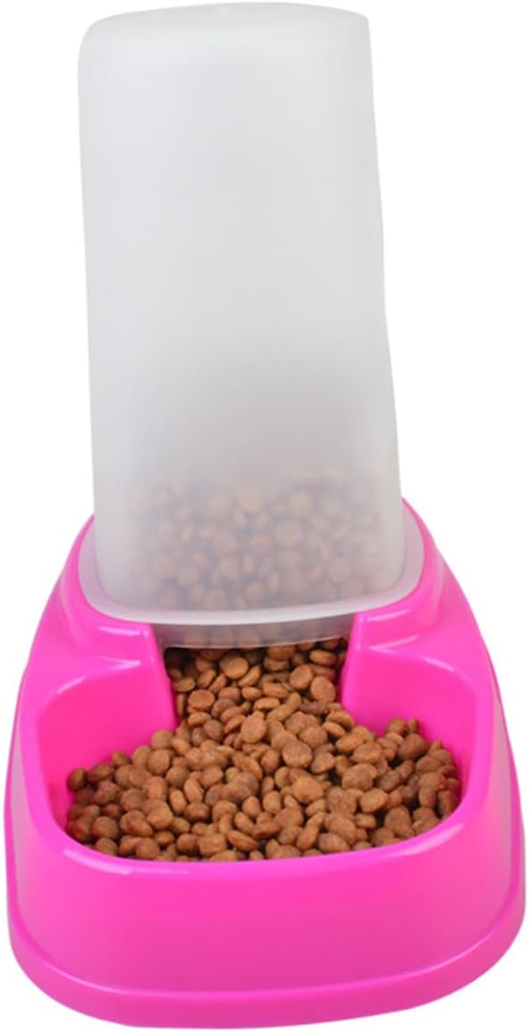 VANZACK Automatic Pet Feeder Timed Cat Feeder Pet Food Dispenser for Cats Plastic Easy to