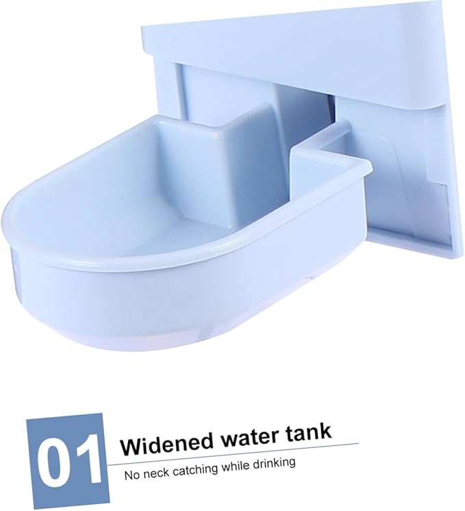 2pcs Automatic Pet Water Dispenser Hanging Feeder for Dogs and Cats Leak Design Use Easy to Install