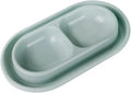 Double Pet Feeding Bowls -Ant Food and Water Dispenser for Dogs and Cats(C)