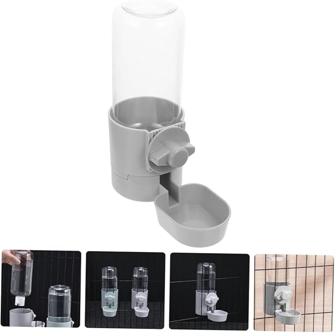 Milisten Hanging Dog Water Dispenser Automatic Pet Waterer for Cats and Dogs Feeder for Cages Compact and Portable Design for Animals
