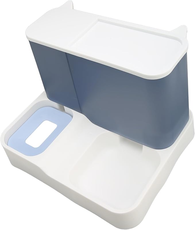 Tbest Automatic Feeders,Automatic Cat Feeder Simple C Large Ay 2 in 1 Pet Food Feeder and Water Dispenser for Catogs e