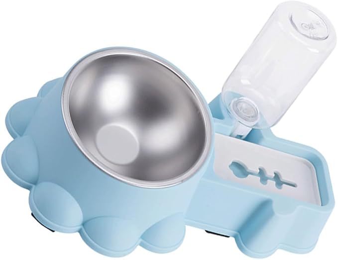 SUPVOX 1set Adorable Multi-Function Feeding Bowl Automatic Water Dispenser for Dogs and Easy to Convenient Pet Feeder