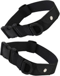 Generic 2Pcs Adjustable Dog Protective Collar with Buckle Comfortable Pet Positioning Collar for Dogs Anti-Lost Safety Gear for Outdoor Use