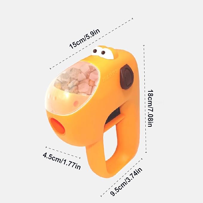 Genérico Treat Dispenser Toy for Dogs - Safe Puzzle Snack Feeder - Pet Food Dispenser - for Pets Cats Puppies Dogs Indoor Outdoor