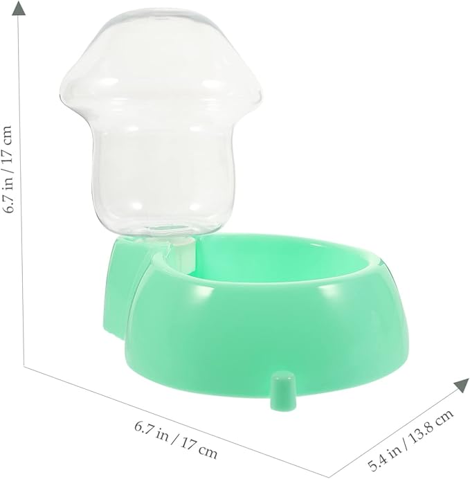 Mipcase 1set Automatic Pet Water Feeder Portable Water Dispenser for Dogs and Cats Lightweight Design Capacity Easy to Smooth Base for Indoor and Outdoor Use