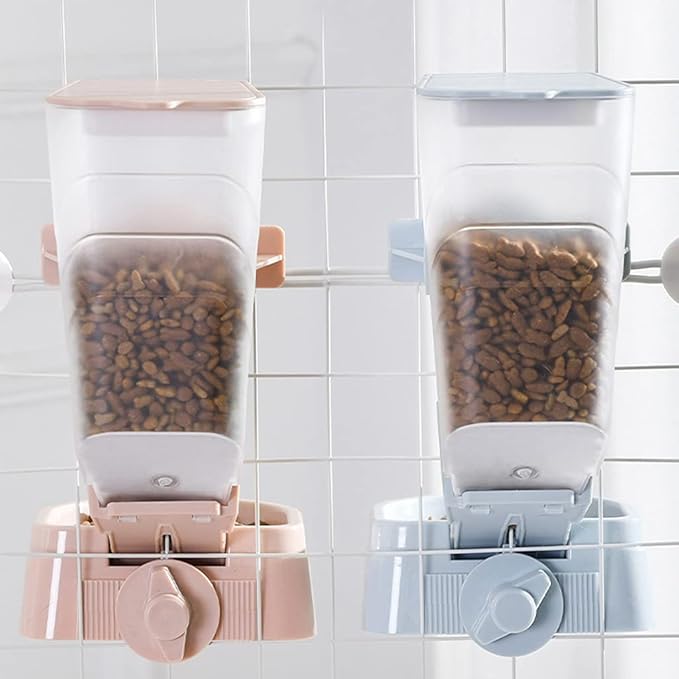 Automatic for Feeder Food Dispenser Large Capacity for Cats and Small Dogs Hanging Pet Bowls for Cag