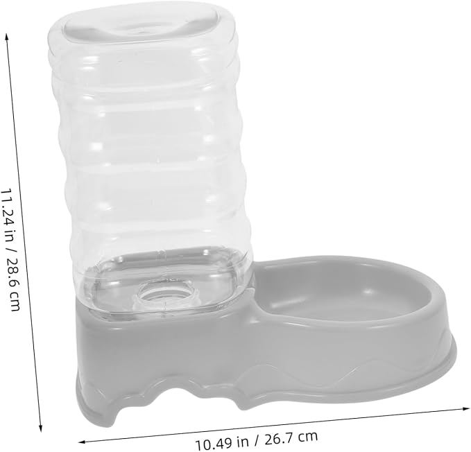 SUPVOX Cat and Dog Water Dispenser Automatic Pet Feeder Large Capacity Pet Water Fountain Plastic Material
