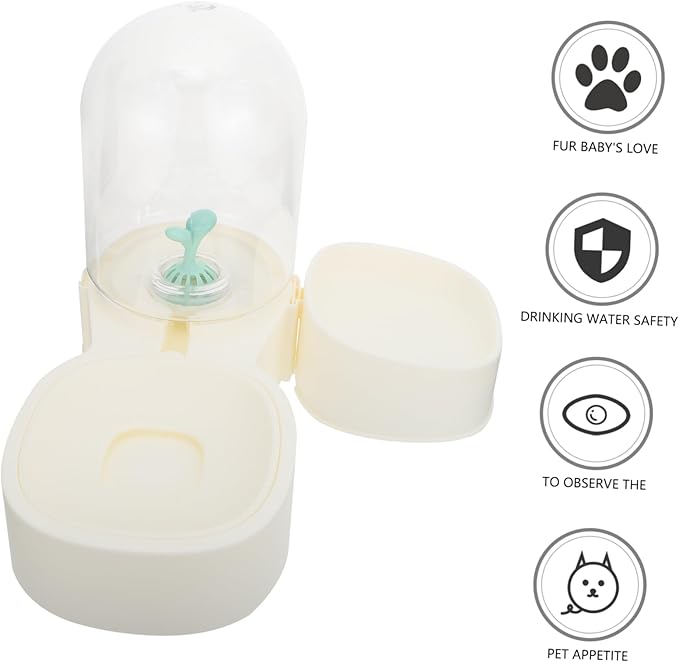 1pc Automatic Cat Dog Feeder Non- Bowl Pet Water Dispenser for Cats and Dogs Convenient Food and Water for Home Use