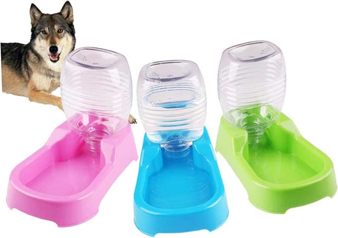 2pcs Pet Water Feeder Automatic Drinking Tool for Dogs and Puppies Non- Base Safe Materials Stylish Design for Home and Pet Shops