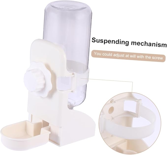 HANABASS Pet Water Feeder for Dogs Automatic Drinking Kettle Gravity Waterer Pet Water Station Leak Design Easy to Use for Dogs Cats