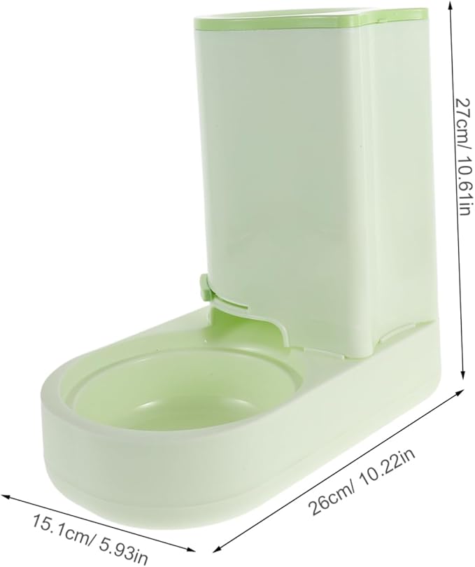Cat Feeder for Outdoor Indoor Automatic Pet Drinking Fountain Large Capacity Non-Slip Bowl for Cats and Dogs