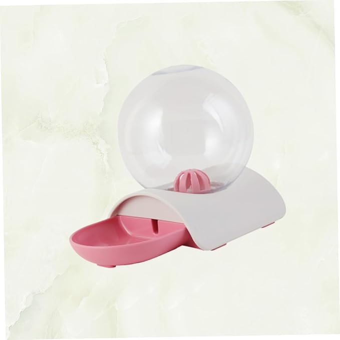 POPETPOP Cat Dog Water Bowl Automatic Pet Water Dispenser Pet Drinking Supplies Unique Design Safe Decorative