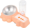 Automatic Dog Bowl for Food and Water Elegant Design Pet Feeder and Feeding Container for Dogs and Puppies for Home and Travel