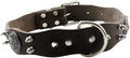 Pet Cowhide Collar for Medium Large Dogs Adorable Leather Dog Necklace and Stylish Necklet
