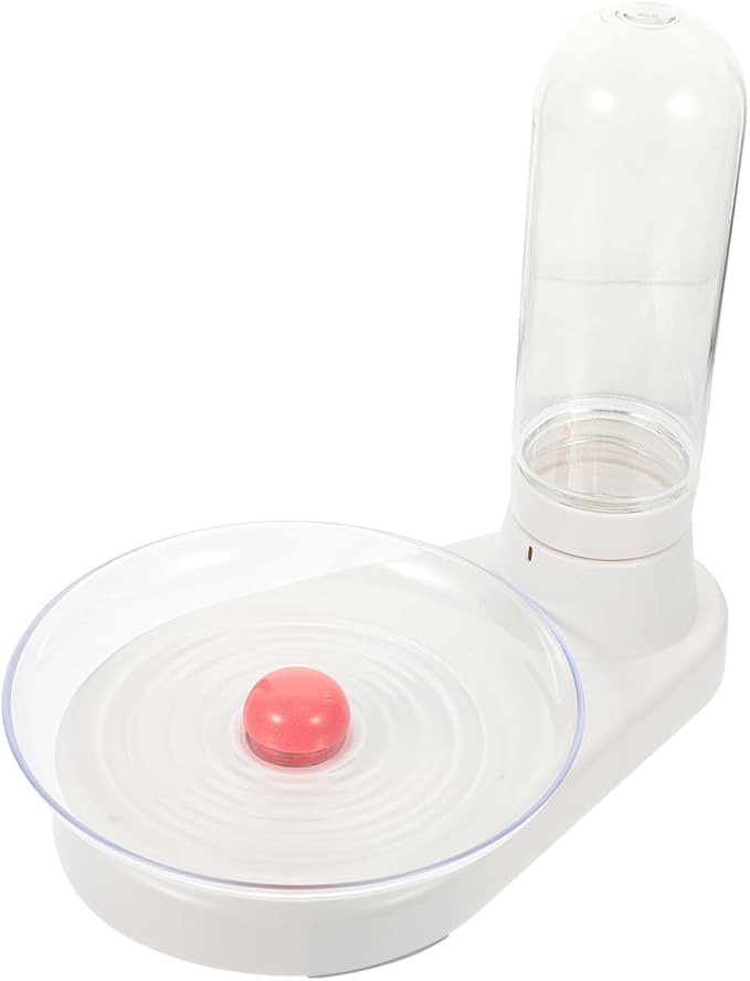 Veemoon Pet Water Fountain for Cats and Dogs Automatic Drinking Water Dispenser Compact and Lightweight Waterer Easy Busy Pet Owners