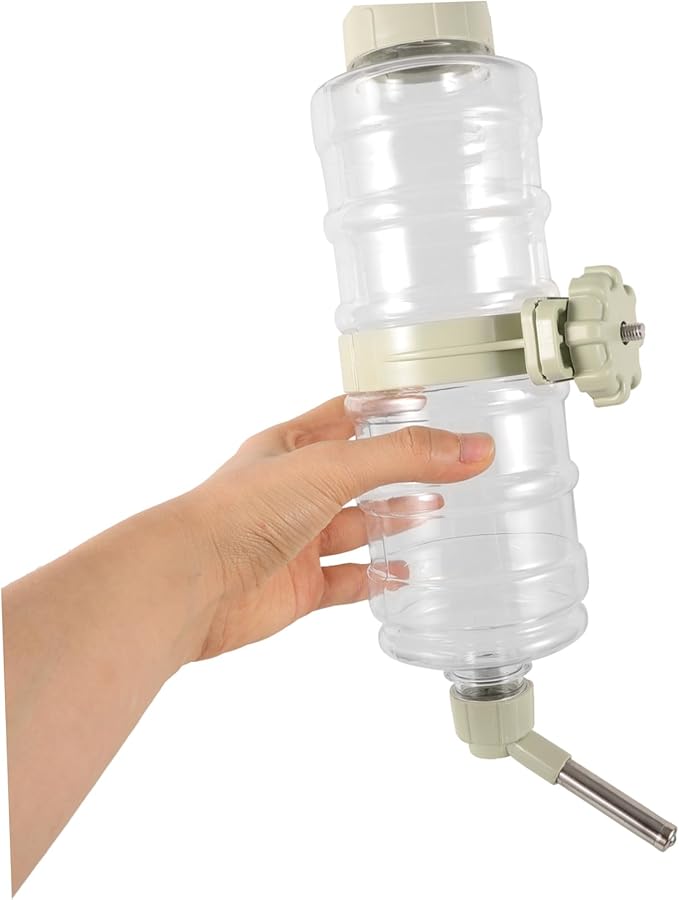 Pet Water Dispenser for Small Animals Leakproof Hanging Dog Water Bottle Automatic Feeder for Chinchillas and Guinea Pigs Capacity and Design