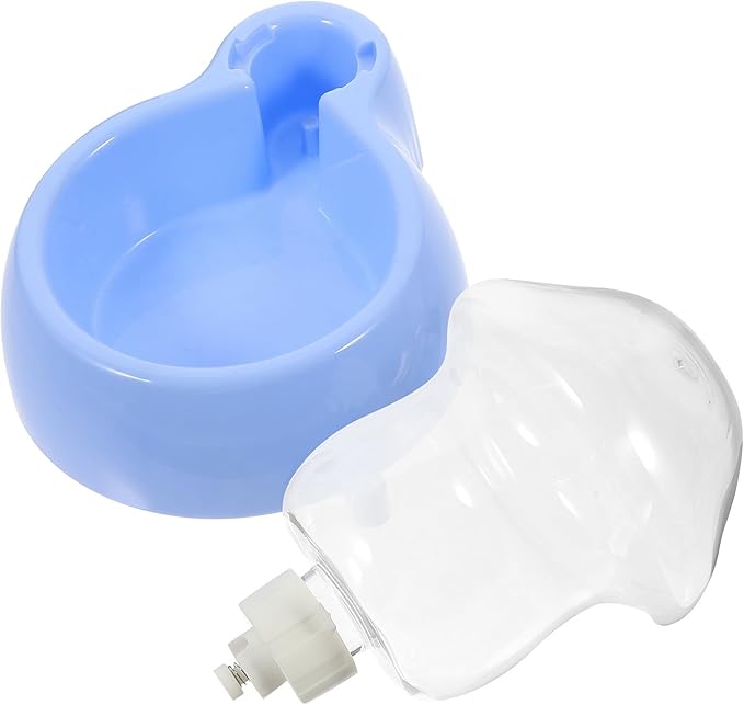 Automatic Dog Water Dispenser Large Capacity Blue Plastic Pet Water Bowl Portable Drinking Tool for Dogs and Cats Suitable for Indoor and Outdoor Use